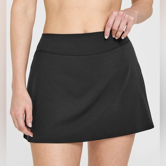 NWT [Oner Active] Softmotion Tennis Skort (Skirt w/ Shorts) Soft Black Women’s L - Picture 5 of 11